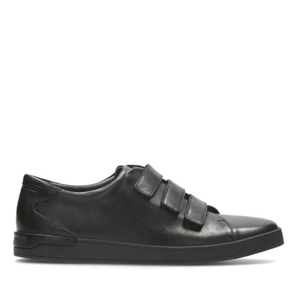 Clarks Mens Stanway Flow Trainers Black | USA-1908452